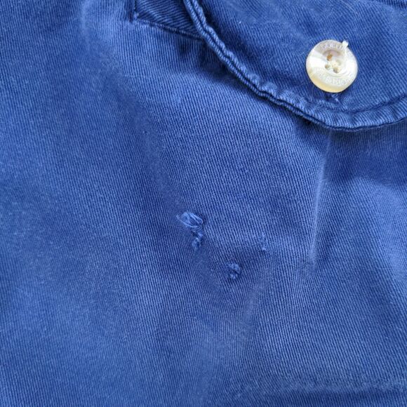 Columbia Mens Chino Shorts Blue Size 36 Slash Pockets Cotton - Picture 11 of 14